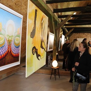 Otvorena ​izložba "Cvjetnica 2024" u župnom dvoru Vugrovec